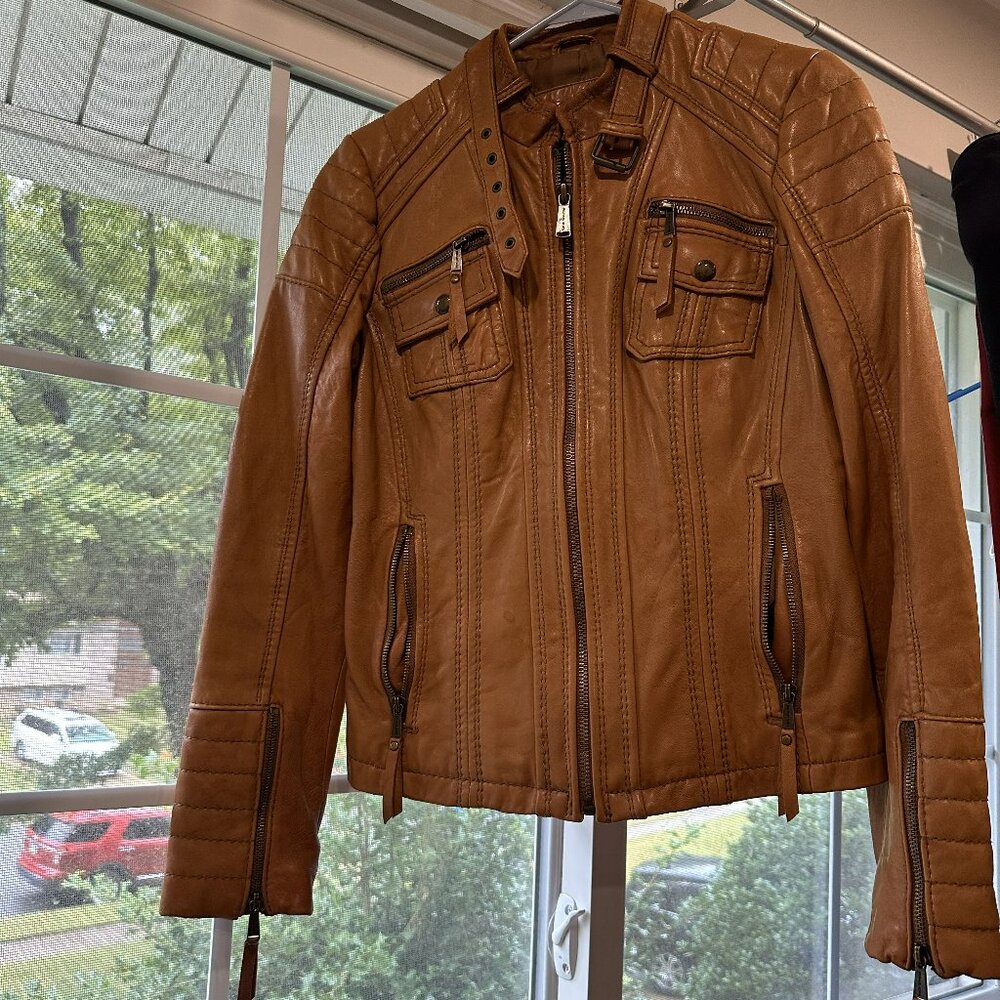 Tan Leather Jacket